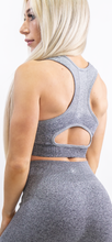 Load image into Gallery viewer, KBody Ombre Sports Bra - Thunder Grey