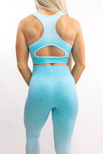 Load image into Gallery viewer, KBody Ombre Sports Bra -Ocean Blue