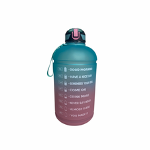 Load image into Gallery viewer, KBody Gallon Water Bottles Teal/Pink